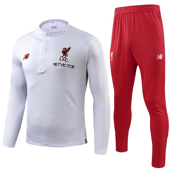 Survetement Football Enfant Liverpool 2018-19 Rouge